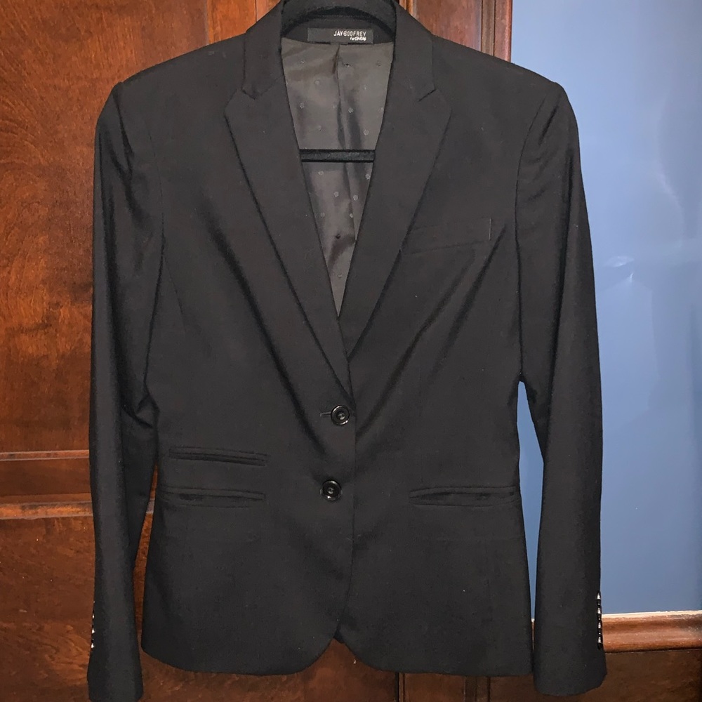 Jay Godfrey Black Blazer in Size 2